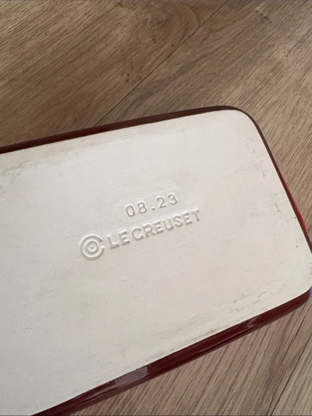 Lot of (2) Preowned Le Creuset bakewares
